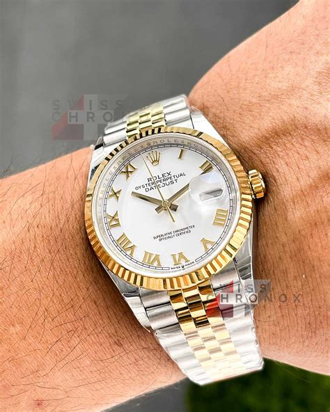 new rolex datejust 36 2018|Rolex Datejust 36mm two tone.